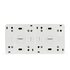 Розетка 2-м ОП Nix 16А IP54 250В с заземл. с крышкой бел. TOKOV ELECTRIC TKE-NX-R2Z-C01-IP54