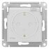 Розетка 1-м СП AtlasDesign Aqua 16А IP44 с заземл. защ. шторки с крышкой механизм бел. SchE ATN440146