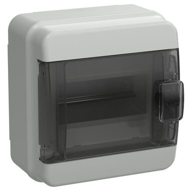 Корпус пластиковый КМПн-6 IP65 черн. прозр. дверь TEKFOR IEK TF5-KP72-N-06-65-K03-K02
