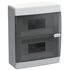 Корпус пластиковый ЩРН-П-18 IP41 черн. прозр. дверь UNION Compact IEK UIC-KP12-N-18-41-K01