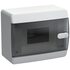 Корпус пластиковый ЩРН-П-6 IP41 черн. прозр. дверь UNION Compact IEK UIC-KP12-N-06-41-K01