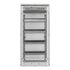 Основание силового щита Nova с DIN-рейками 48мод. IP40 PROxima EKF nv-pbase-48