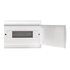 Щит ЩРН-П-12 IP41 бел. дверца (пром. упак.) Basic EKF pb-n-12w-bas