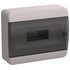 Корпус пластиковый ЩРН-П-12 IP41 черн. прозр. дверь TEKFOR IEK TF5-KP12-N-12-41-K01-K03