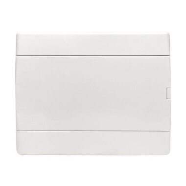 Щит ЩРВ-П-12 IP41 бел. дверца (пром. упак.) Basic EKF pb-v-12w-bas