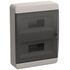 Корпус пластиковый ЩРН-П-24 IP41 черн. прозр. дверь TEKFOR IEK TF5-KP12-N-24-41-K01-K03