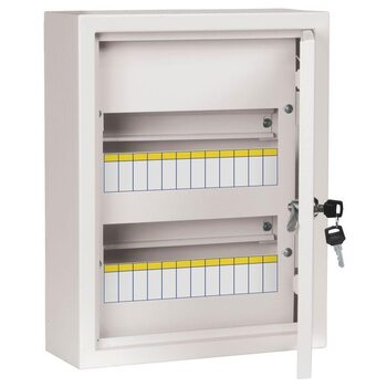 Корпус металлический ЩРн-24 (395х310х120мм) IP31 бел. TITAN 3 IEK MKM13-N-24-31-Z