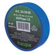 Изолента ПВХ 19мм (рул.20м) d74мм син. HAUPA 263850