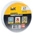 Изолента ПВХ 0.13х15мм (рул.10м) бел. IEK UIZ-13-10-10M-K01