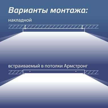 Светильник светодиодный 36Вт 6500К 176-264В 595х595х18 ДВО офисный опал панель КОСМОС KOC_DVO36W6.5K_OP