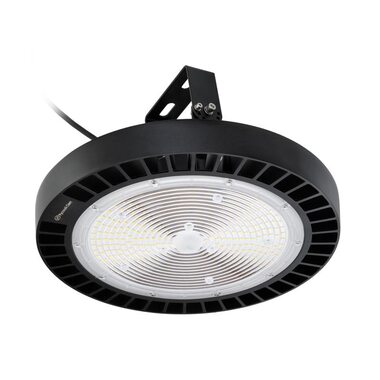 Светильник ДСП IB 10 S 200W W 850 BK LED Highbay D353xH117мм 200Вт 5000К IP65 подвес черн. Русский Свет 16091023052