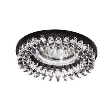 Светильник Bohemia 51 31 71 декор. из огран. стекла MR16 черн. ИТАЛМАК IT8441