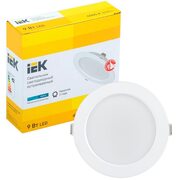 Светильник светодиодный ДВО 1612 9Вт 4000К IP20 круг бел. IEK LDVO0-1612-09-4000-K01