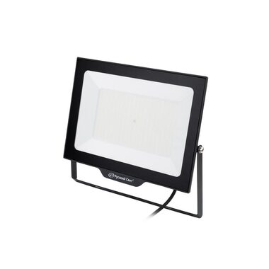 Прожектор светодиодный СДО FL 10 C 200W VW 865 BK CL LED 397х290х31.5мм 200Вт 6500К IP65 черн. Русский Свет 15081023058