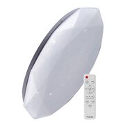 Светильник светодиодный PREMIUM DIAMOND 55Вт 230В 3000-6500К 4400лм IP40 350х90мм управляемый настенно-потолоч. КОСМОС KSDiam55W