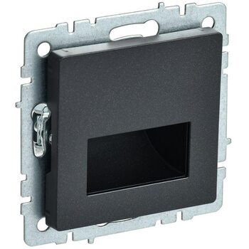 Подсветка светодиодная BRITE встраив. ПЛ20-БрЧ черн. IEK BR-FL20-K02