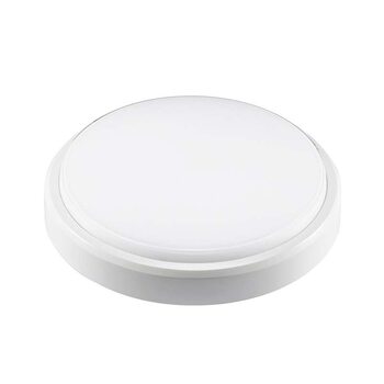 Светильник светодиодный "Банник" PBH-PC2-RA 12Вт 4000К IP65 для ЖКХ пылевлагозащ. кругл. бел. JazzWay 1035660