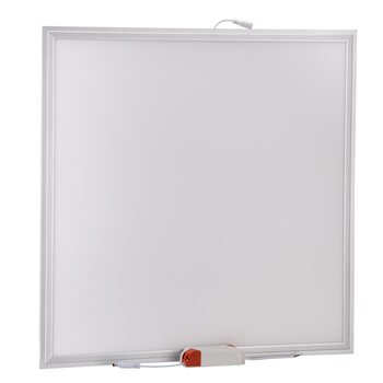 Светильник светодиодный ЛУО-4008-L 36Вт 6500К IP40 панель тонкая 595х595 серебро без драйвера Basic EKF LPS-4008-L-36-6500