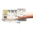 Разъем легкой оконцовки PLEZ-8P8C-U-C6-100 RJ-45 (8P8C) под витую пару кат.6 (50 µ"/ 50 микродюймов) универс. (для ож и мж кабеля) (уп.100шт) Hyperline 403343