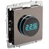 Термостат электронный с индикацией BRITE СП IP20 ТС10-1-БрТБ темная бронза IEK BR-RT11-K45
