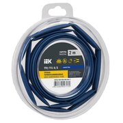 Трубка термоусадочная ТТУ нг-LS 4/2 син. (уп.2м) IEK UDR12-004-002-002-K07-T