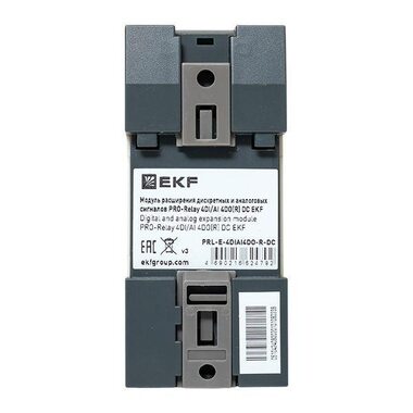 Модуль расширения дискретных и аналоговых сигналов PRO-Relay 4DI/AI 4DO(R) DC EKF PRL-E-4DIAI4DO-R-DC