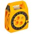 Удлинитель на катушке 3х15м с заземл. Industrial УК15 2P+PE 3х1.5кв.мм USBх2 LED термозащита IEK IN-KP24-16-03-15-UL