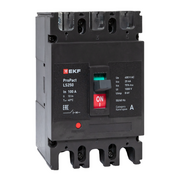 Выключатель автоматический 3п 100А 25кА LS250 ProPact EKF mccb-250-25-3-100-ls