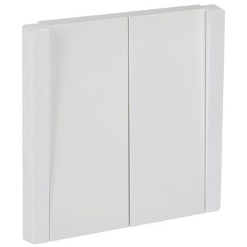 Выключатель проходной 2-кл. СП FORTE&PIANO 10А FP207 бел. IEK FP-V22-0-10-1-K01