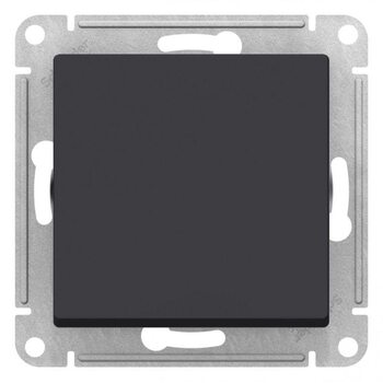 Механизм переключателя проходного 1-кл. СП AtlasDesign Aqua 10А IP44 (сх. 6) 10AX карбон SchE ATN441061