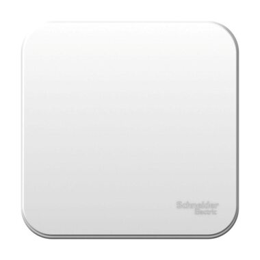 Выключатель 1-кл. ОП Blanca 10А IP20 (сх. 1) 250В с металлич. пластиной бел. SchE BLNVA101021