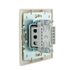 Выключатель 1-кл. СП Mira 10А IP20 со вставкой крем. LEZARD 701-0303-100