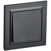 Выключатель 1-кл. СП BRITE ВСР10-1-0-БрЧ 10А в сборе черн. IEK BR-V10-0-10-K02-F