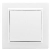 Выключатель 1-кл. СП Минск 10А IP20 бел. Basic EKF ERV10-021-10