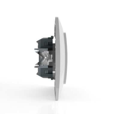 Выключатель 2-кл. СП AVA 10А IP20 с индикатором в сборе бел. TOKOV LIGHT TKL-AV-V2IF-C01