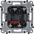Выключатель 2-кл. СП Valena Allure 10А IP20 250В с лиц. панелью безвинт. зажимы механизм антрацит Leg 752915