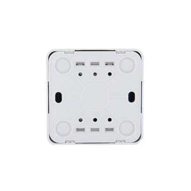 Переключатель проходной 1-кл. 1п ОП Viola 10А IP20 бел. LEZARD 751-0200-105