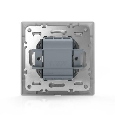 Переключатель проходной 1-кл. СП AVA 10А IP20 в сборе бел. TOKOV LIGHTTKL-AV-P1F-C01