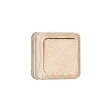 Переключатель проходной 1-кл. ОП Олимп 10А IP20 сосна UNIVersal 5560803