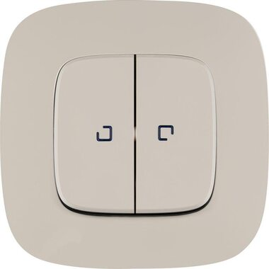 Переключатель 2-кл. СП Valena Allure 10А IP20 250В 10AX с подсветкой с лицев. панелью механизм сл. кость Leg 752809