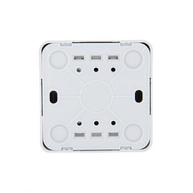 Выключатель 1-кл. 1п ОП Viola 10А IP20 с подсветкой бел. LEZARD 751-0200-111