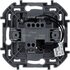 Механизм переключателя 1-кл. Inspiria 10А IP20 250В 10AX с подсветкой / индикацией антрацит Leg 673663