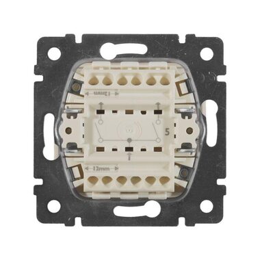 Выключатель 2-кл. СП Valena 10А IP31 250В механизм сл. кость Leg 774305