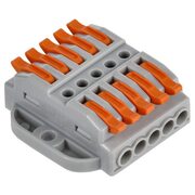 Клемма строительно-монтажная СМК 222-4155P (уп.4шт) IEK UKZ20-4155P-004