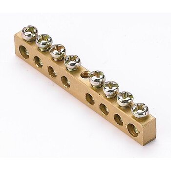 Шина нулевая 6х9-8/1 SchE 32001DEK