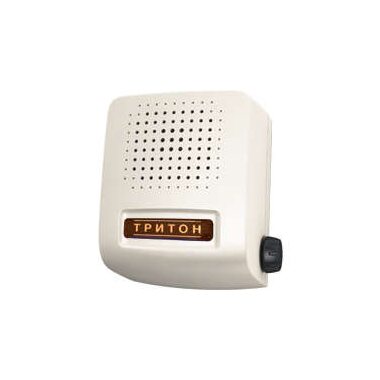Звонок проводной Соло трель регул. громкости 220В 80-90дБА бел. Тритон СЛ-03Р
